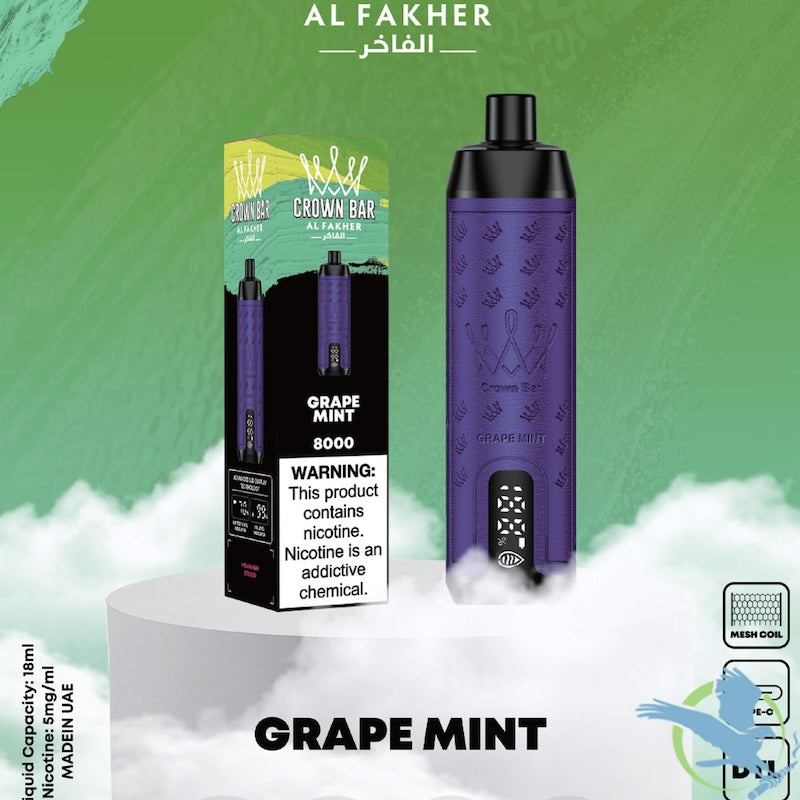 Al Fakher Crown Bar - Vape Disposable