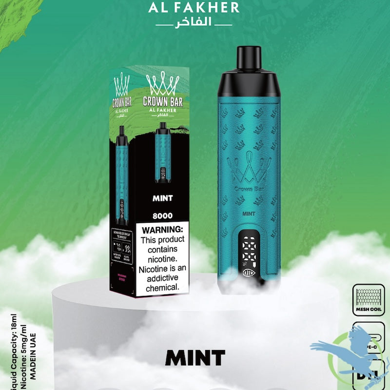 Al Fakher Crown Bar - Vape Disposable