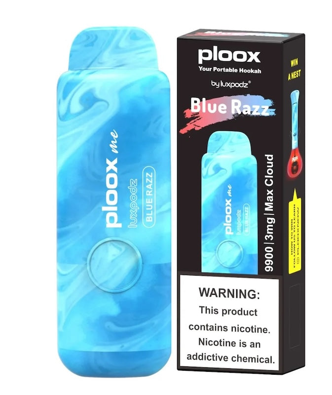 Ploox Hookah Disposable Blue Razz