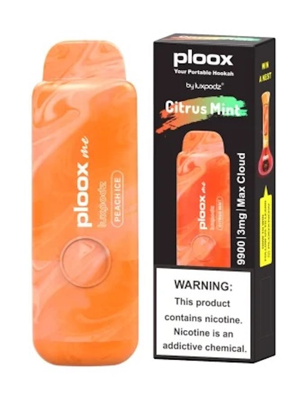 Ploox Hookah Disposable Peach Ice