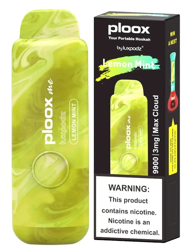 Ploox Hookah Disposable Lemon Mint