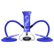 Ploox Portable Hookah Nest Resin Blue