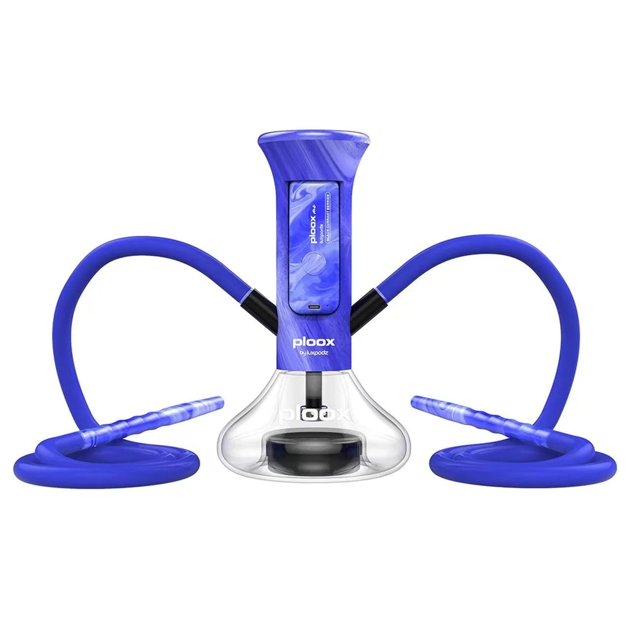 Ploox Portable Hookah Nest Resin Blue