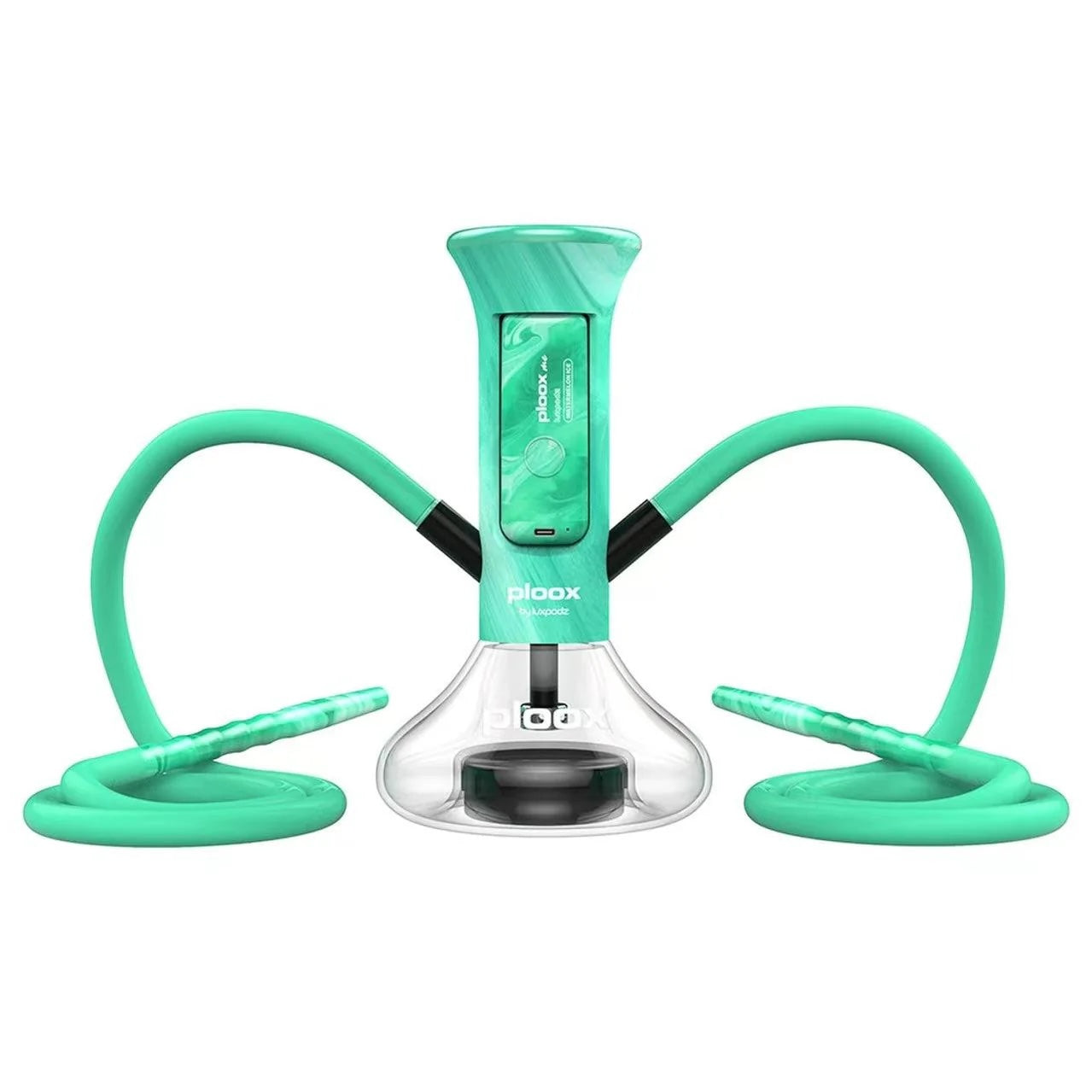 Ploox Portable Hookah Nest Resin Green