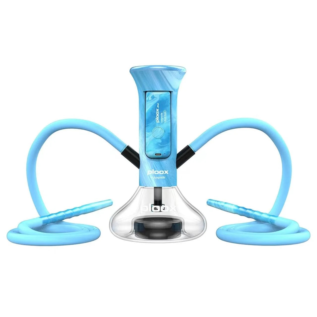 Ploox Portable Hookah Nest Resin Sky Blue