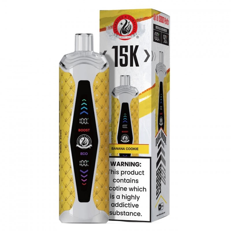 Starbuzz Super Max 15K Disposable Vape - Banana Cookie