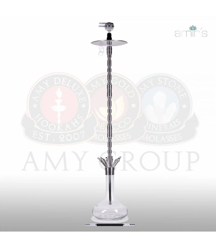 Amy Deluxe Amirs 409 Hookah 6 hose