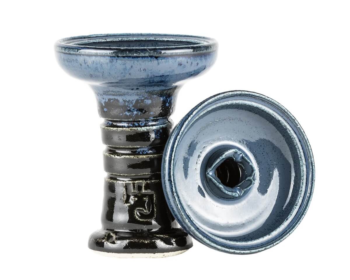 Ferris Hookah Bowl - Blue/Black