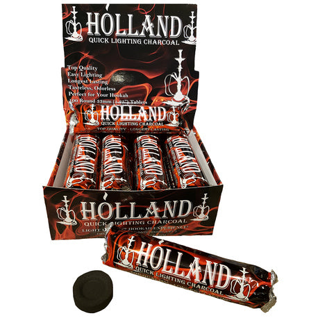 Holland Hookah Charcoal 33mm Roll 