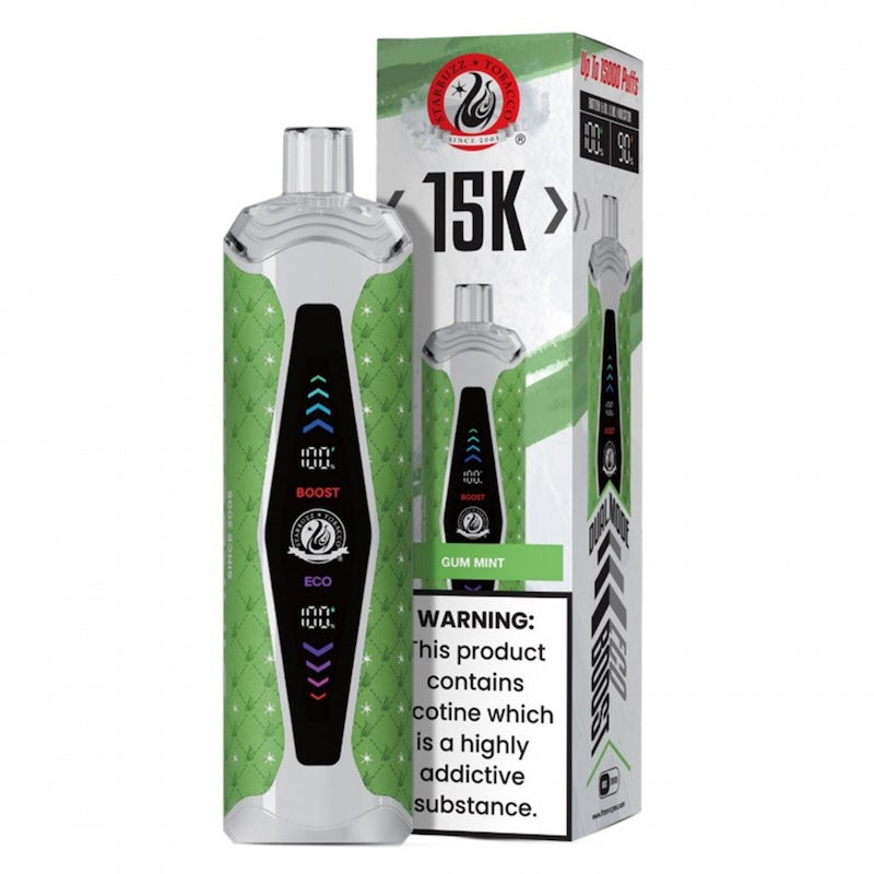 Starbuzz Super Max 15K Disposable Vape - Gum Mint