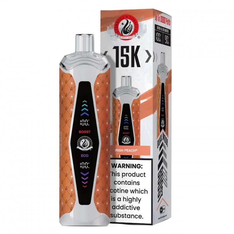 Starbuzz Super Max 15K Disposable Vape - Irish Peach