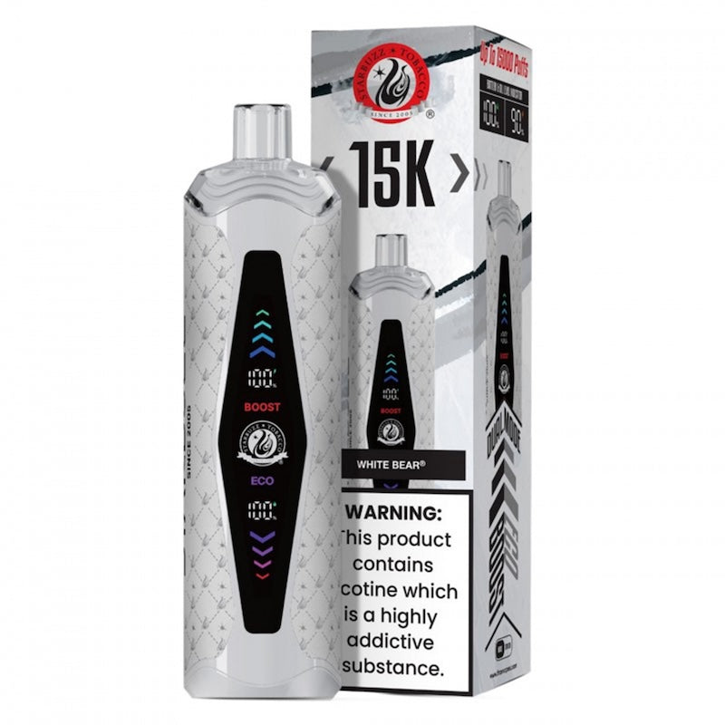 Starbuzz Super Max 15K Disposable Vape - White Bear