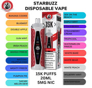 Starbuzz Super Max 15K Disposable Vape